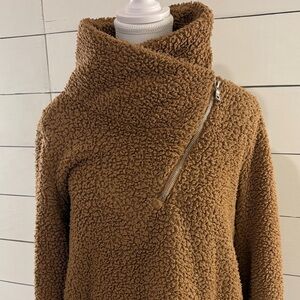Cozy Brown Sherpa Jacket